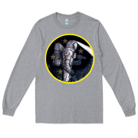 Heather Grey Space Travel Long Sleeve Tee - Bettercallsaul