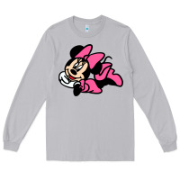 Moon Dust Minnie Mouse Long Sleeve Tee - CowhideDigitalArt