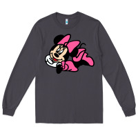 Smoke Minnie Mouse Long Sleeve Tee - CowhideDigitalArt