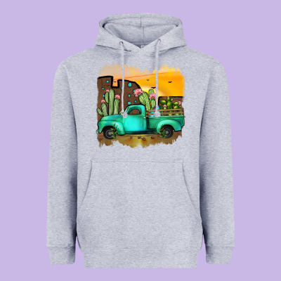 Truck Heavyweight Hoodie Designed By Jahusdesignshop