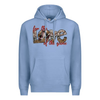 Colony Blue for the love of the game Premium Hoodie - SublimationCraftShop