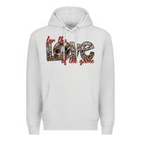 Dove Grey for the love of the game Premium Hoodie - SublimationCraftShop