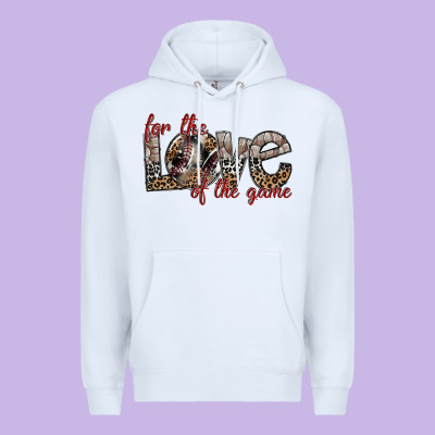 For The Love Of The Game Premium Hoodie Designed By Sublimationcraftshop