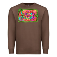 Chestnut summer vibes watermelon Premium Sweatshirt - JahusDesignShop