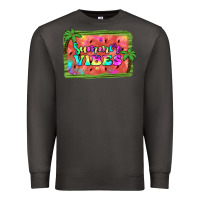 Smoke summer vibes watermelon Premium Sweatshirt - JahusDesignShop
