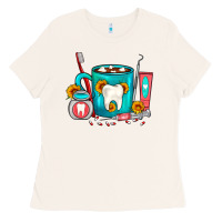 Dentist Coffee Ladies Tee | Teevron