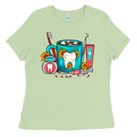 Matcha Dentist Coffee Ladies Tee - FaDigitalArtStudio