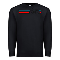 Black bike stripes Premium Sweatshirt - artisFamous