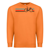 Carrot bike stripes Premium Sweatshirt - artisFamous