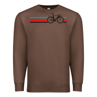 Chestnut bike stripes Premium Sweatshirt - artisFamous
