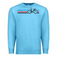 Bike Stripes Premium Sweatshirt | Teevron