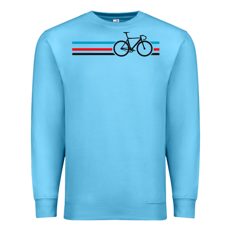 Bike Stripes Premium Sweatshirt by artisFamous | Teevron