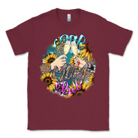 Burgundy Cool mom club mother's day Classic Tee - HowdyJamesFarm