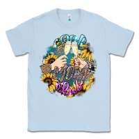 Dusty Blue Cool mom club mother's day Classic Tee - HowdyJamesFarm