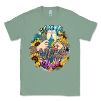 Sage Cool mom club mother's day Classic Tee - HowdyJamesFarm