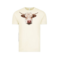 Vintage Arctic hereford cow head Vintage Tee - RanaPortraitStore