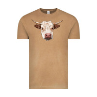 Vintage Camel hereford cow head Vintage Tee - RanaPortraitStore