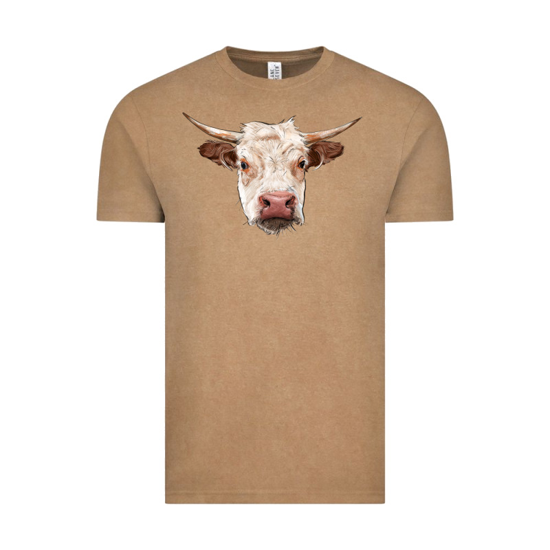 Hereford Cow Head Vintage Tee by RanaPortraitStore | Teevron