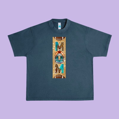 American Football With Leopard Pen Wraps Urban Heavy Tee Designed By Bundleandbundleshop