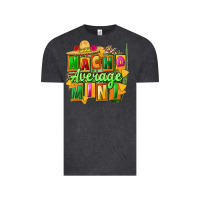 Vintage Black nacho average mini Vintage Tee - FaDigitalArtStudio