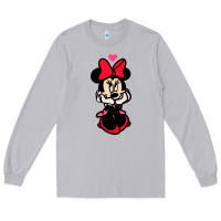 Moon Dust Minnie Mouse Long Sleeve Tee - CowhideDigitalArt