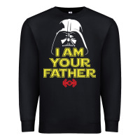 Black i am your father darth vader for dark Premium Sweatshirt - artisFamous
