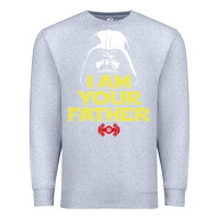 Heather Grey i am your father darth vader for dark Premium Sweatshirt - artisFamous