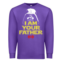 Purple i am your father darth vader for dark Premium Sweatshirt - artisFamous