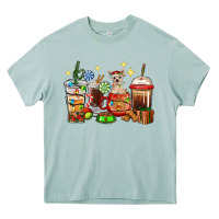 Arona Christmas coffee cups with Chihuahua Heavy Core Tee - RanaPortraitStore