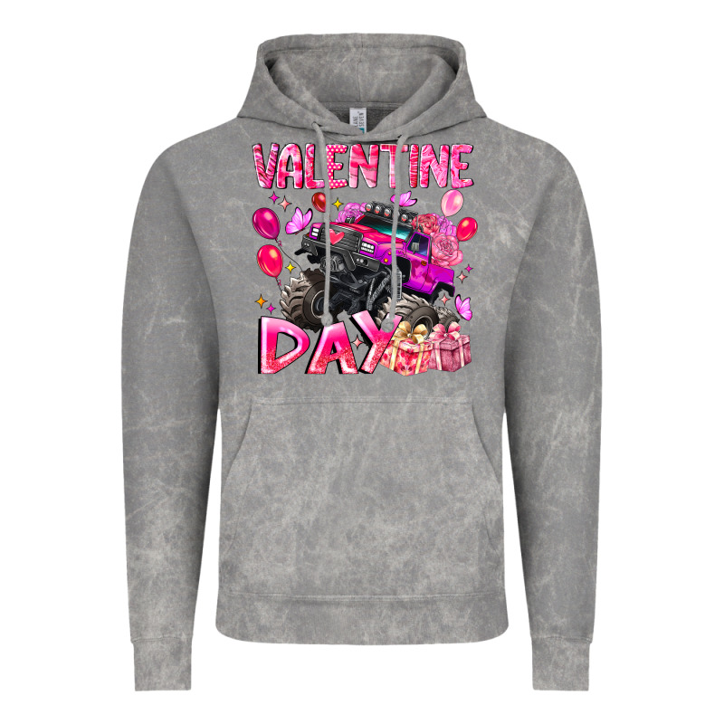 Valentine Day Vintage Hoodie by CowhideDigitalArt | Teevron