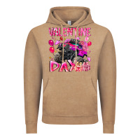 Vintage Coffee Valentine Day Vintage Hoodie - CowhideDigitalArt