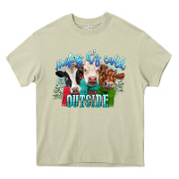 Mossy heifers its cold outside Heavy Core Tee - CowGirlArtShop