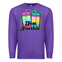 Purple tea junkie Premium Sweatshirt - JahusDesignShop