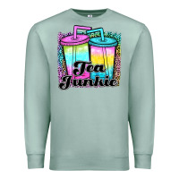 Seafoam tea junkie Premium Sweatshirt - JahusDesignShop