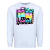 White tea junkie Premium Sweatshirt - JahusDesignShop