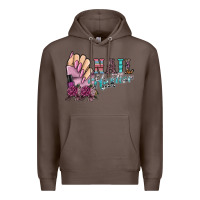 Coffee nail hustler Premium Hoodie - SublimationCraftShop