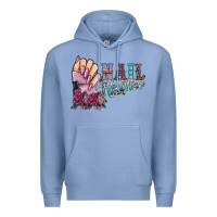 Colony Blue nail hustler Premium Hoodie - SublimationCraftShop