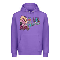 Purple nail hustler Premium Hoodie - SublimationCraftShop