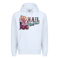 White nail hustler Premium Hoodie - SublimationCraftShop