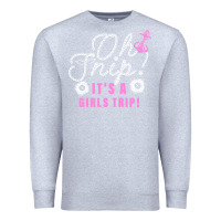 Heather Grey oh snip it's a girls trip for dark Premium Sweatshirt - artisFamous