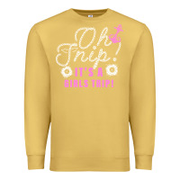 Antique Gold oh snip it's a girls trip for dark Premium Sweatshirt - artisFamous