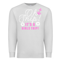 Dove Grey oh snip it's a girls trip for dark Premium Sweatshirt - artisFamous