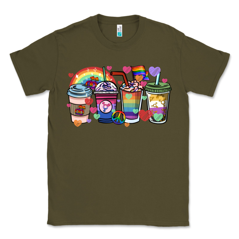 Lgbtq Coffee Cups Classic Tee by HowdyJamesFarm | Teevron