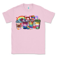 Bubblegum Pink lgbtq coffee cups Classic Tee - HowdyJamesFarm