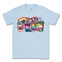 Dusty Blue lgbtq coffee cups Classic Tee - HowdyJamesFarm