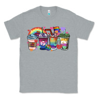 Heather Grey lgbtq coffee cups Classic Tee - HowdyJamesFarm