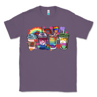 Lavender lgbtq coffee cups Classic Tee - HowdyJamesFarm