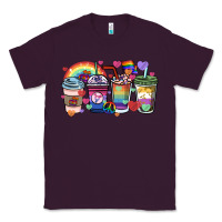 Plum lgbtq coffee cups Classic Tee - HowdyJamesFarm