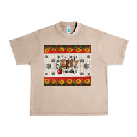 French Oak very merry teacher Urban Heavy Tee - Jasminsmagicworld