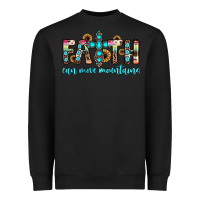 Black faith can move mountains Heavyweight Sweatshirt - JahusDesignShop